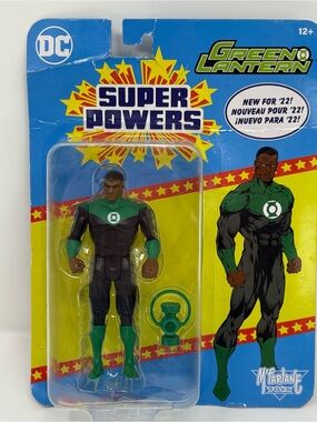DC Super Powers Green Lantern John Stewart Action Figure McFarlane Toys 2022 NEW